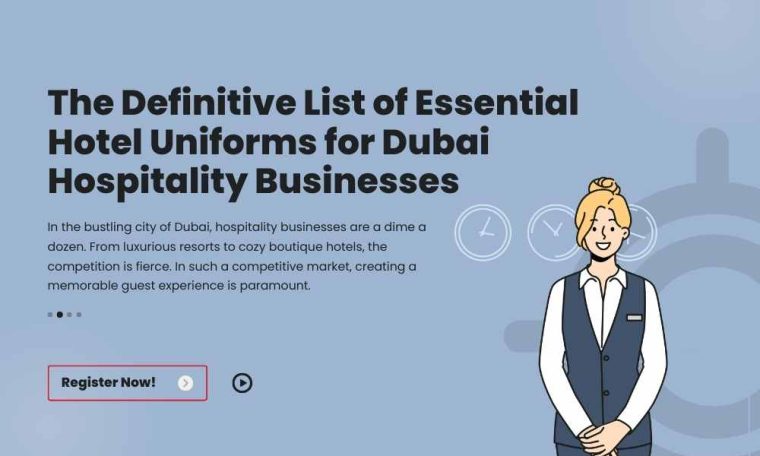 List of Essential Hotel Uniform Dubai Hospitality Businesses