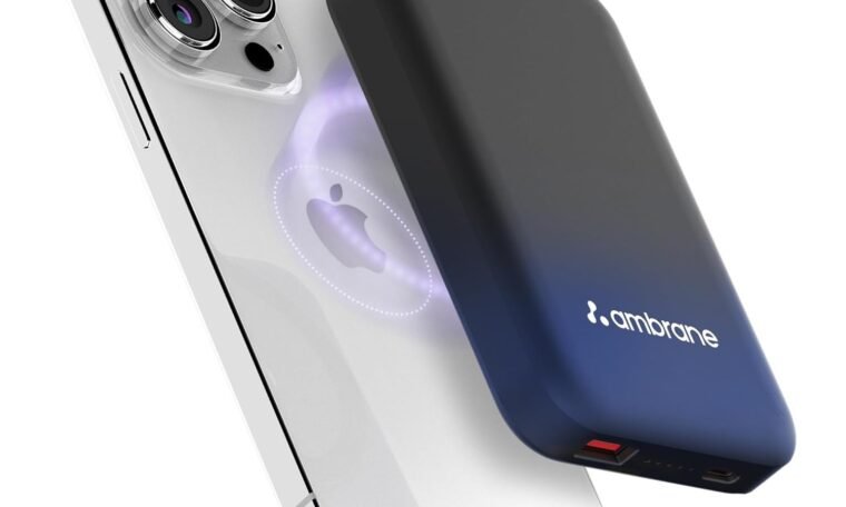 Ambrane MagSafe Wireless 10000mAh Fast Charging Power Bank: The Ultimate Portable Charging Solution