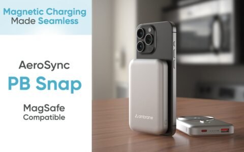 Ambrane MagSafe Wireless 10,000mAh Fast Charging Power Bank: The Ultimate Portable Charging Solution