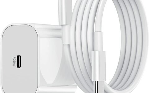 Best Budget 20W iPhone Charger: DR VAKU MFi-Certified Adapter + Lightning Cable Combo