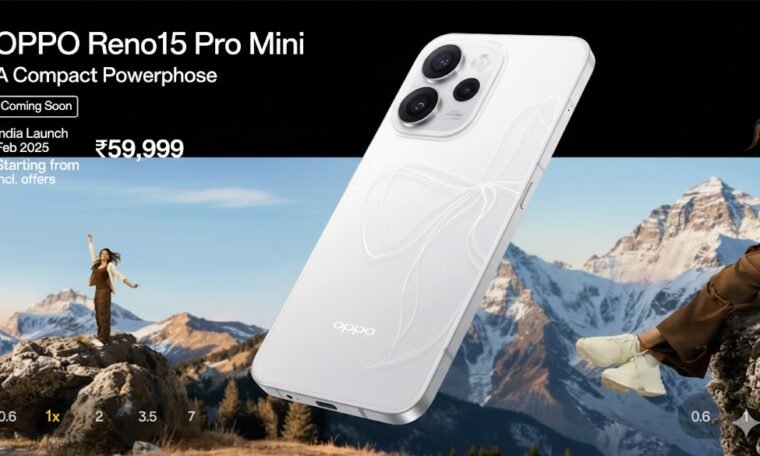 OPPO Reno15 Pro Mini price in India with compact premium design