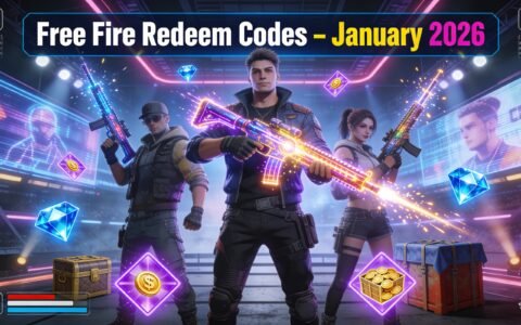 Free Fire redeem codes January 2 2026 showing free skins, outfits, diamonds and rewards