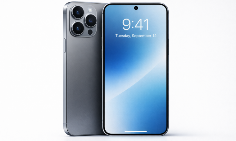 iPhone 18 Pro concept with no Dynamic Island display