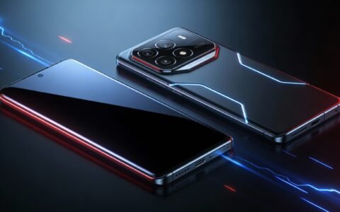 iQOO 15 Ultra smartphone showing front and back design in official launch teaser