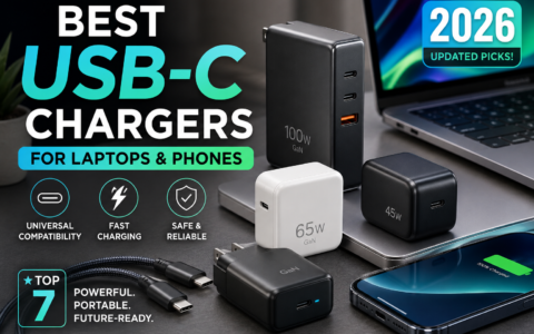 Best USB-C Chargers for Laptops and Phones in 2026: Top Fast-Charging Picks