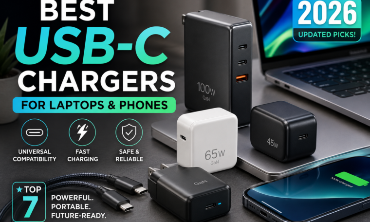 Best USB-C Chargers for Laptops and Phones in 2026: Top Fast-Charging Picks