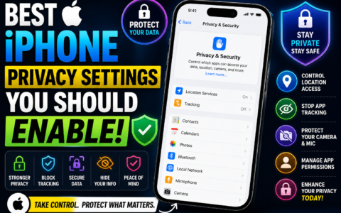 Best iPhone Privacy Settings You Should Enable in 2026