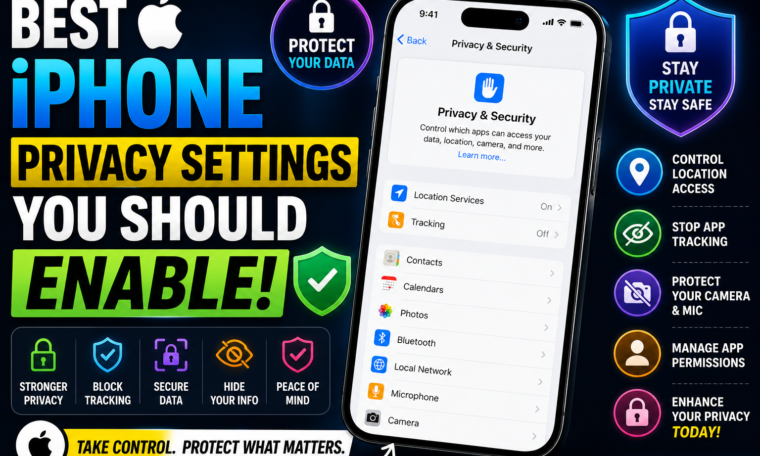 Best iPhone Privacy Settings You Should Enable in 2026
