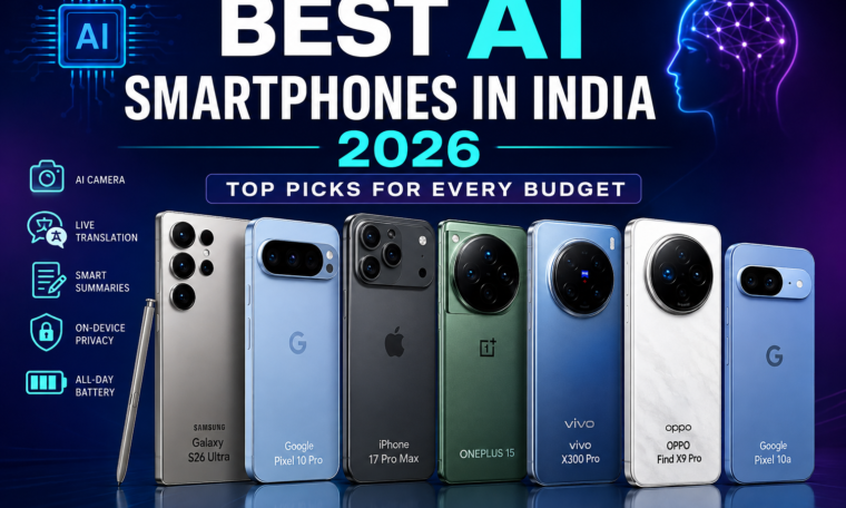 best AI smartphones in India 2026