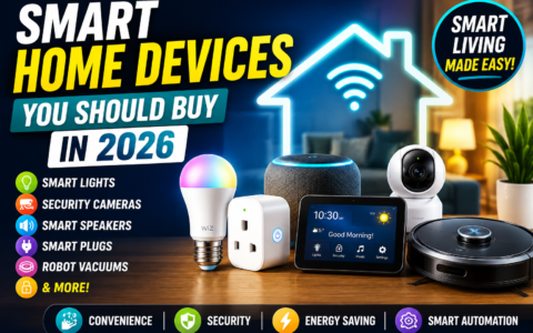 Smart Home Devices You Should Buy in 2026