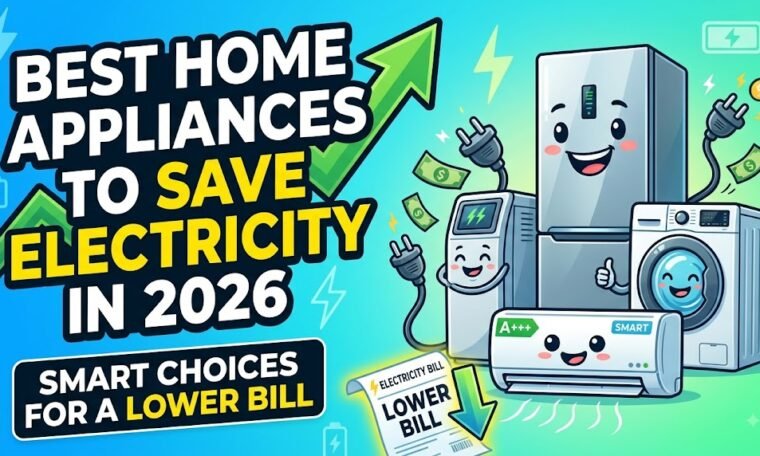 Best Home Appliances to Save Electricity in 2026: Energy-Saving Buying Guide