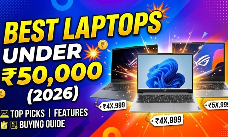 Best Laptops Under ₹50,000 in India 2026: Top Models, Specs & Buying Guide