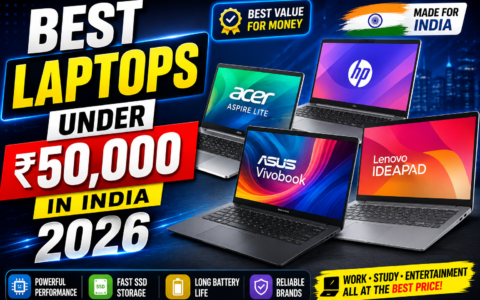 Best Laptops Under ₹50,000 in India 2026: Top Picks & Buying Guide