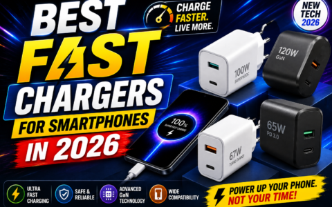 Best Fast Chargers for Smartphones in 2026: Top USB-C & GaN Chargers
