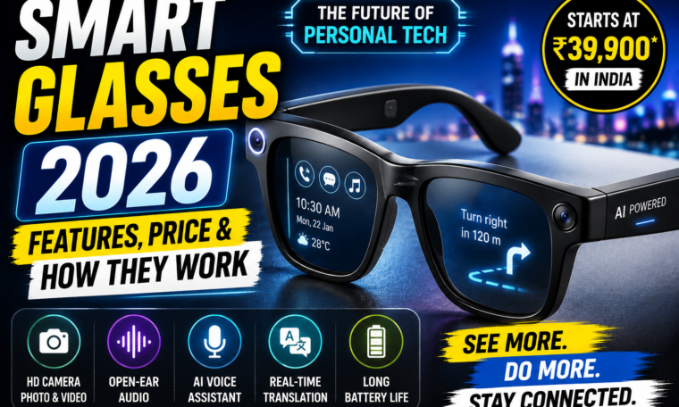 Smart Glasses 2026: Features, Price & How They Work
