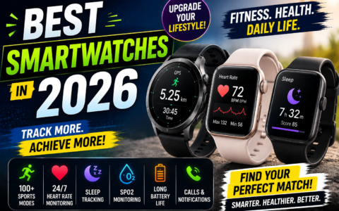 Best Smartwatches in 2026 for Fitness, Health & Daily Use