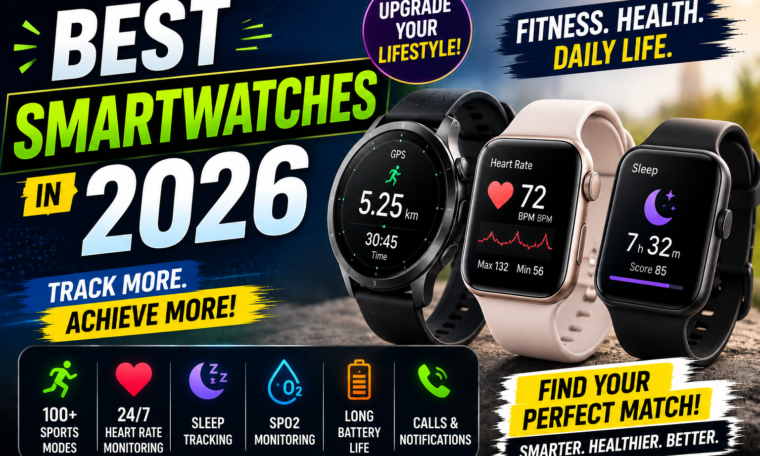 Best Smartwatches in 2026 for Fitness, Health & Daily Use