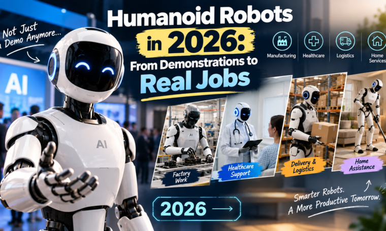 Humanoid Robots in 2026: From Demonstrations to Real Jobs