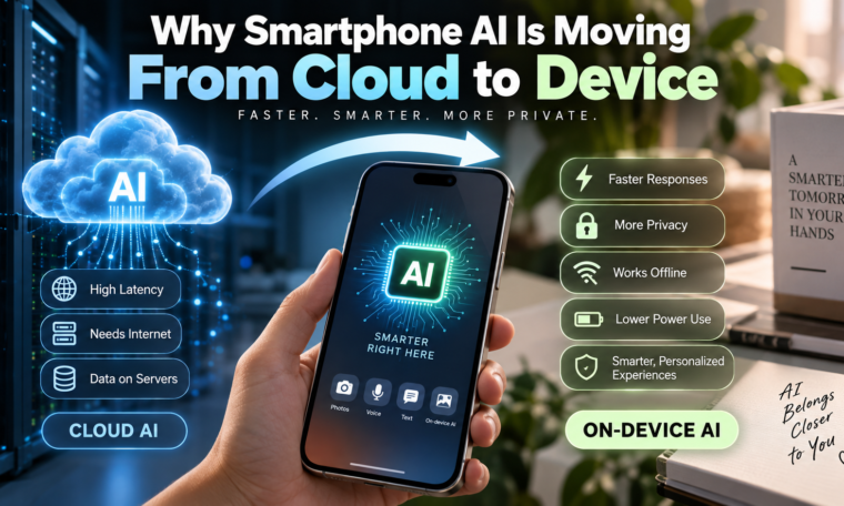 Why Smartphone AI Is Moving From Cloud to Device