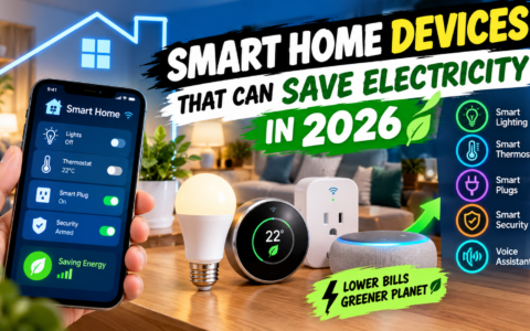 Smart Home Devices That Can Save Electricity in 2026