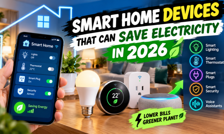 Smart Home Devices That Can Save Electricity in 2026