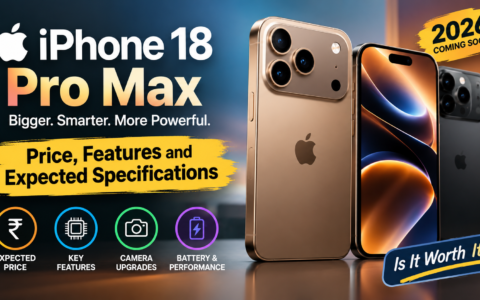 iPhone 18 Pro Max: Price, Features and Specifications in India 2026